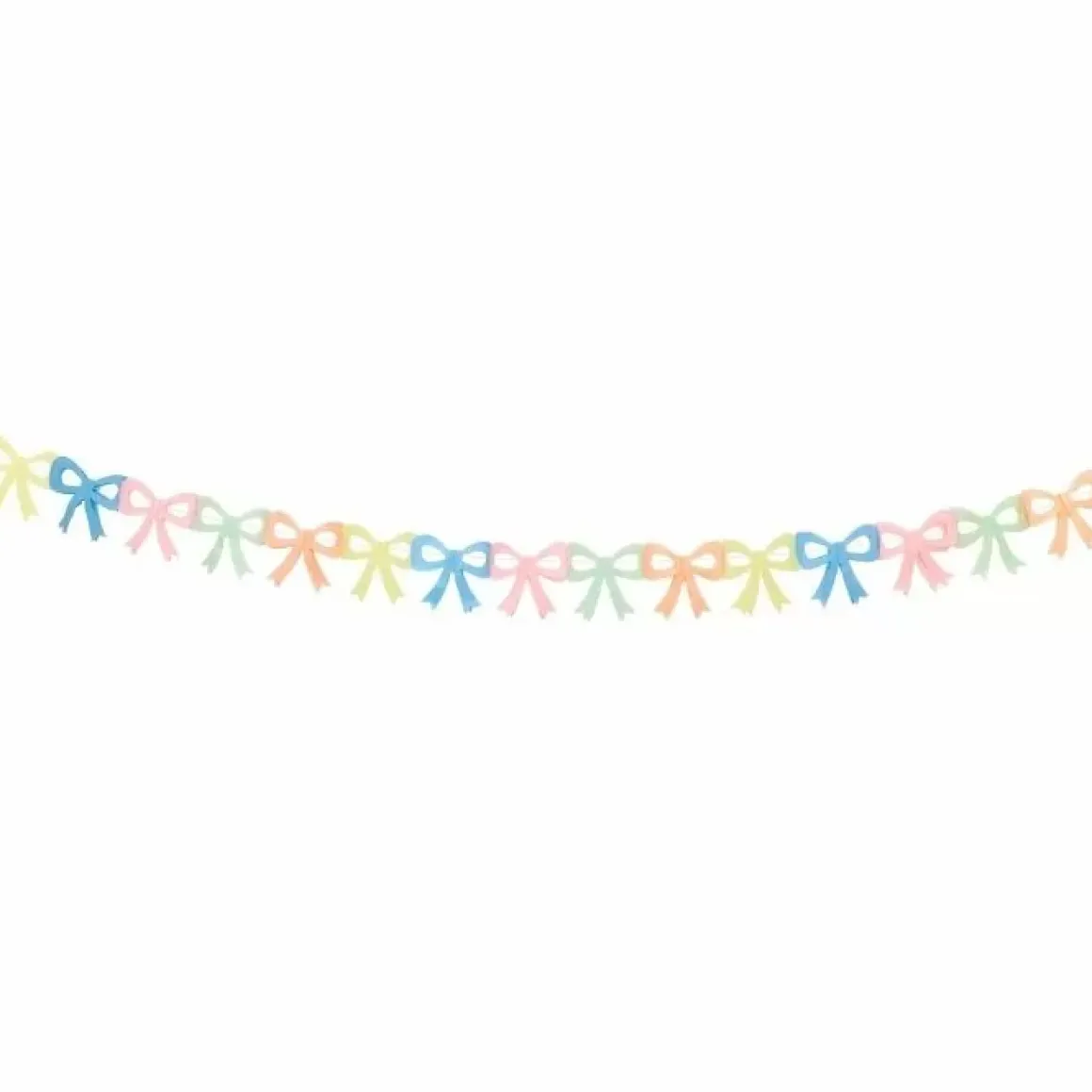 Feestelijke Pastel Strikkenslinger 3M Van Meri Meri (3St)