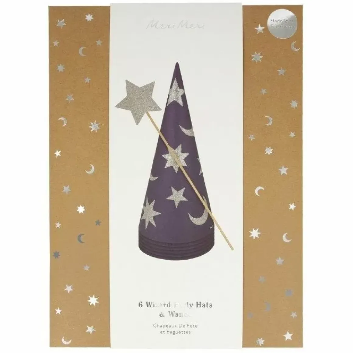 Feesthoedjes En Staf Tovenaar Making Magic (6St) Meri Meri