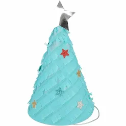 Feesthoedjes Fringed Christmas Trees (6St) Meri Meri