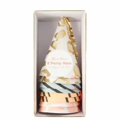 Feesthoedjes Safari Animal Print (8St) Meri Meri