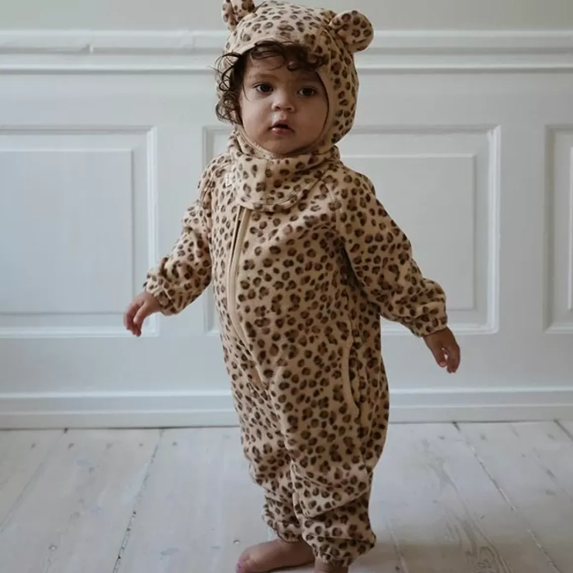 Fleece Onesie Hezla Leo Cream Konges Slojd