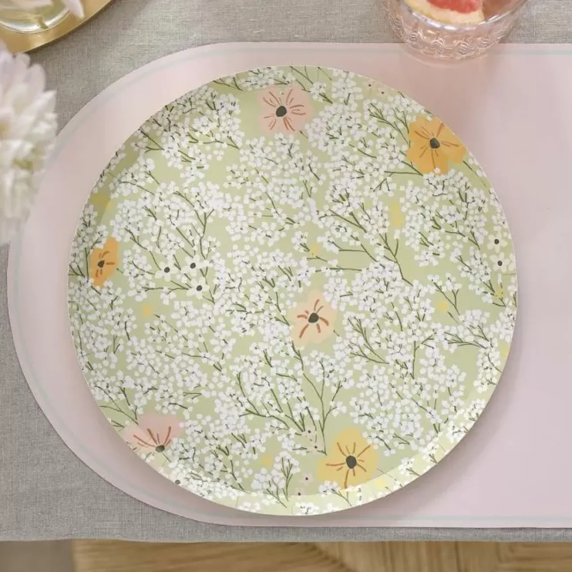 Floral Baby Bordjes | Ginger Ray - Feestelijk & Stijlvol