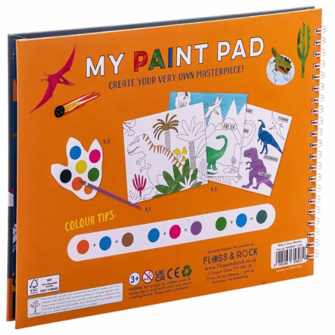 Floss & Rock My Painting Pad Dino