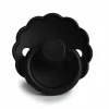 Frigg Fopspeen Natuurrubber Daisy Jet Black