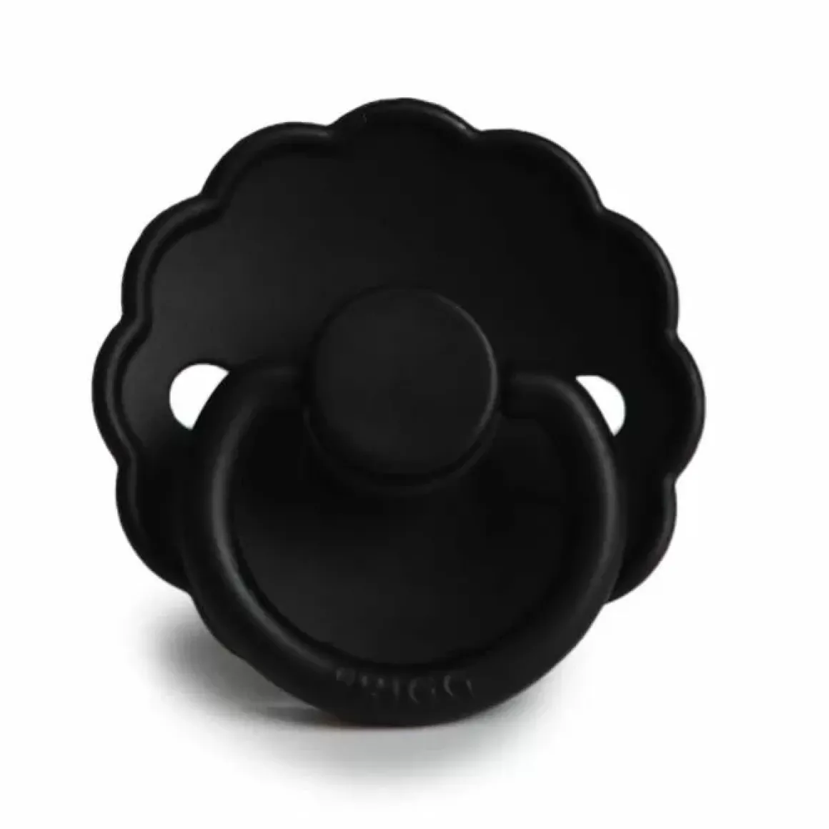 Frigg Fopspeen Natuurrubber Daisy Jet Black