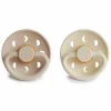 Frigg Fopspenen Set Latex Moon Cream/Croissant