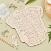 Gastenboek Houten Puzzel Romper Botanical Baby Ginger Ray