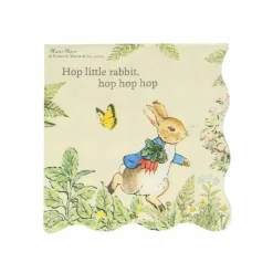 Gebaksservetten Peter Rabbit In The Garden (16St) Meri Meri