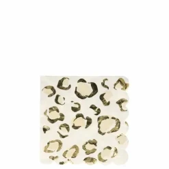 Gebaksservetten Safari Animal Print (16St) Meri Meri