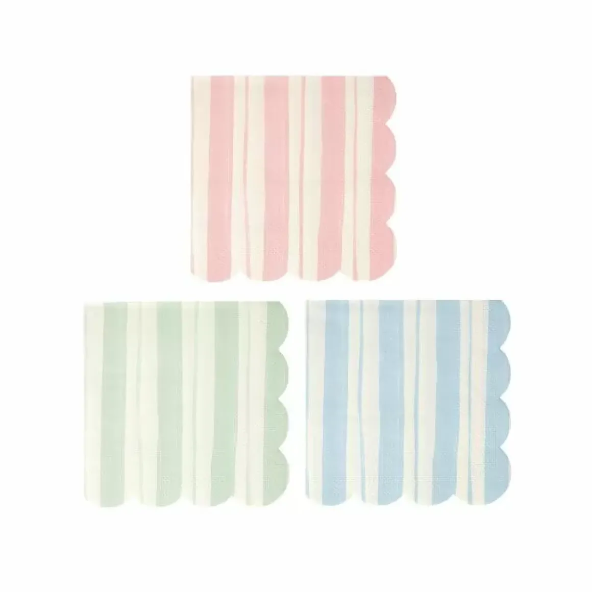 Gebaksservetten Ticking Stripe (16St) Meri Meri