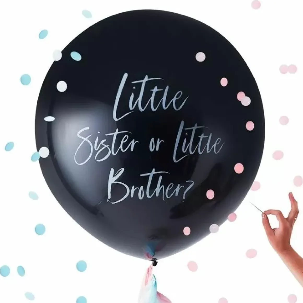 Gender Reveal Ballon Brother Or Sister Twinkle Ginger Ray