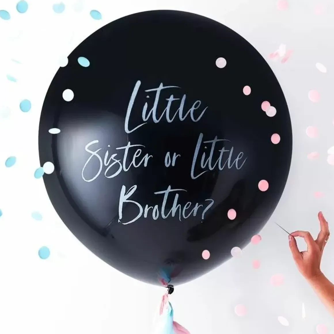 Gender Reveal Ballon Brother Or Sister Twinkle Ginger Ray