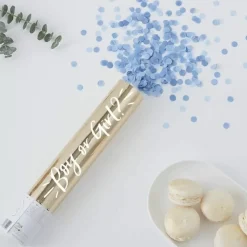 Gender Reveal Confettikanon Blauw Oh Baby! Ginger Ray