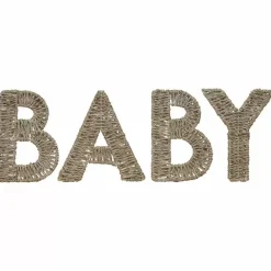 Gevlochten Decoratieletters Baby Hello Baby Ginger Ray