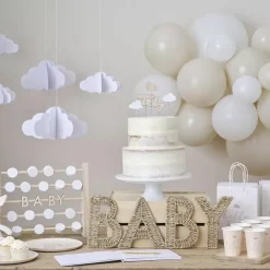 Gevlochten Decoratieletters Baby Hello Baby Ginger Ray