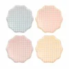 Gingham Pastel Gebaksbordjes Van Meri Meri (12 Stuks)