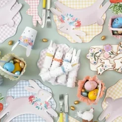 Gingham Pastel Gebaksbordjes Van Meri Meri (12 Stuks)