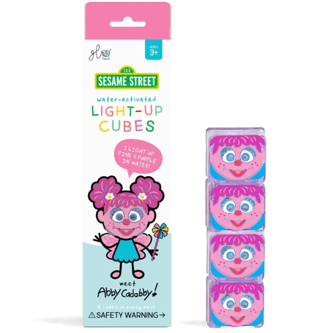 Glo Pals Light Up Cubes Abby