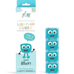 Glo Pals Light Up Cubes Blair Blauw