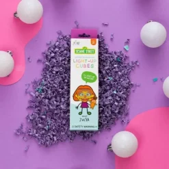 Glo Pals Light Up Cubes Sesamstraat Julia Oranje