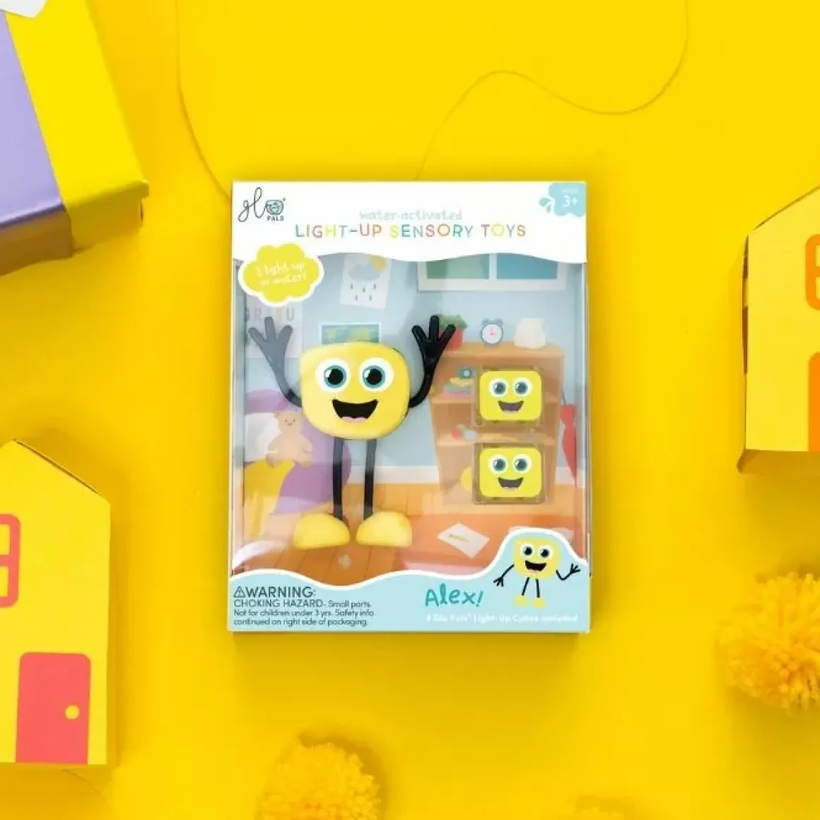 Glo Pals Poppetje Alex Geel