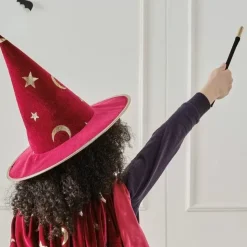 Goochelaarshoed Velvet Rood Ginger Ray