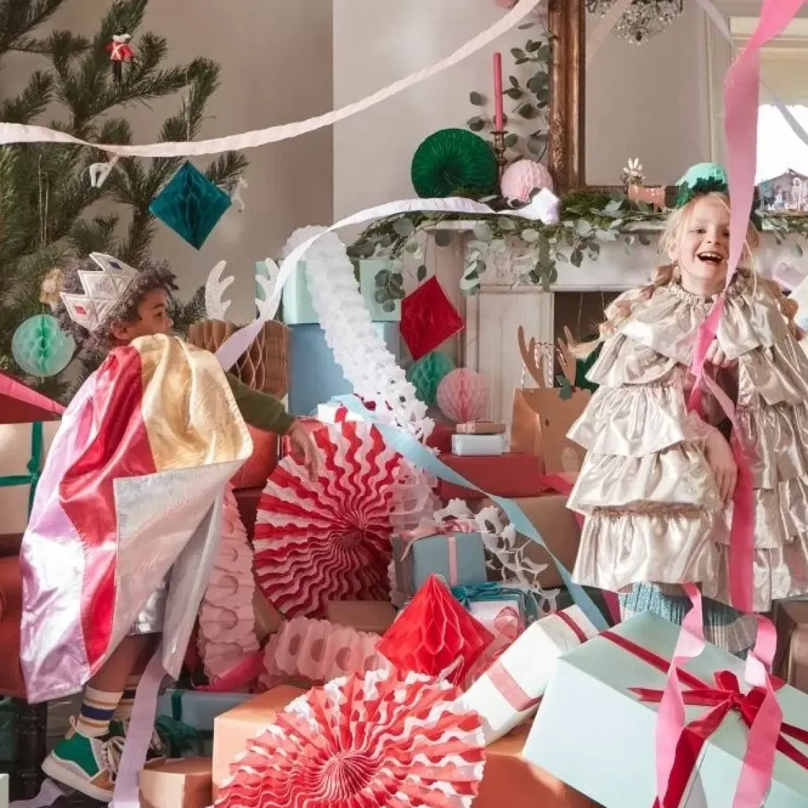 Gouden Kroon Met Glitters Meri Meri