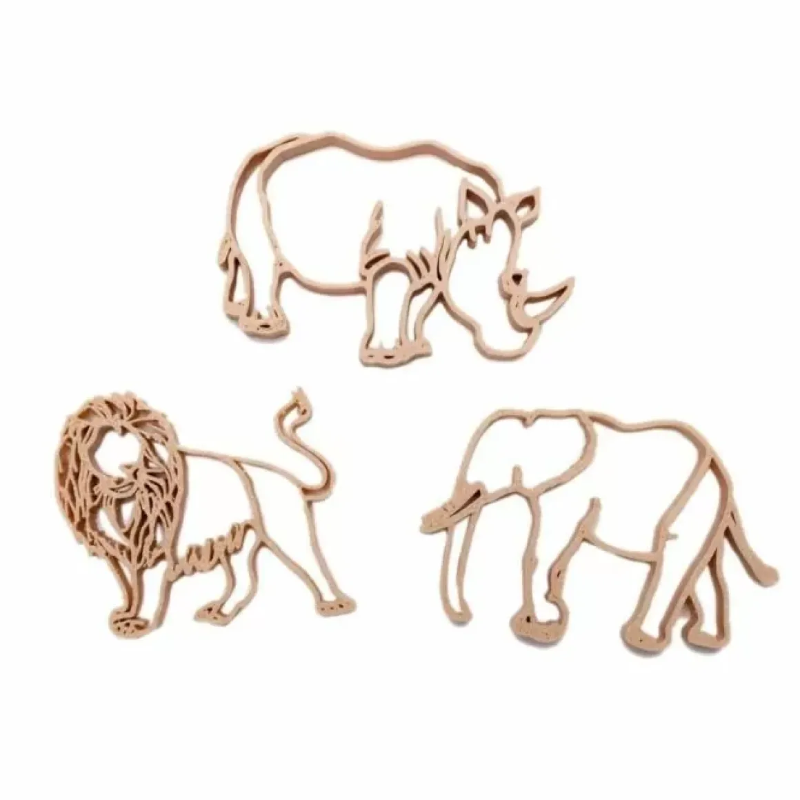 Grennn Safari Dieren Uitsteker