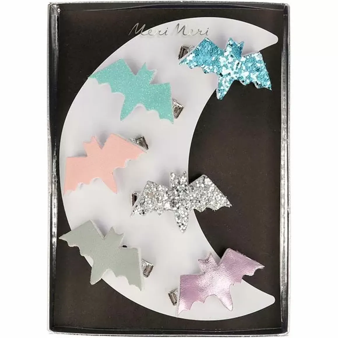 Haarclipjes Bat (6St) Meri Meri