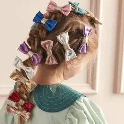 Haarstrikjes Glimmend (8St) Meri Meri