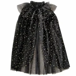 Halloween Heksencape Zwart/Goud Ginger Ray
