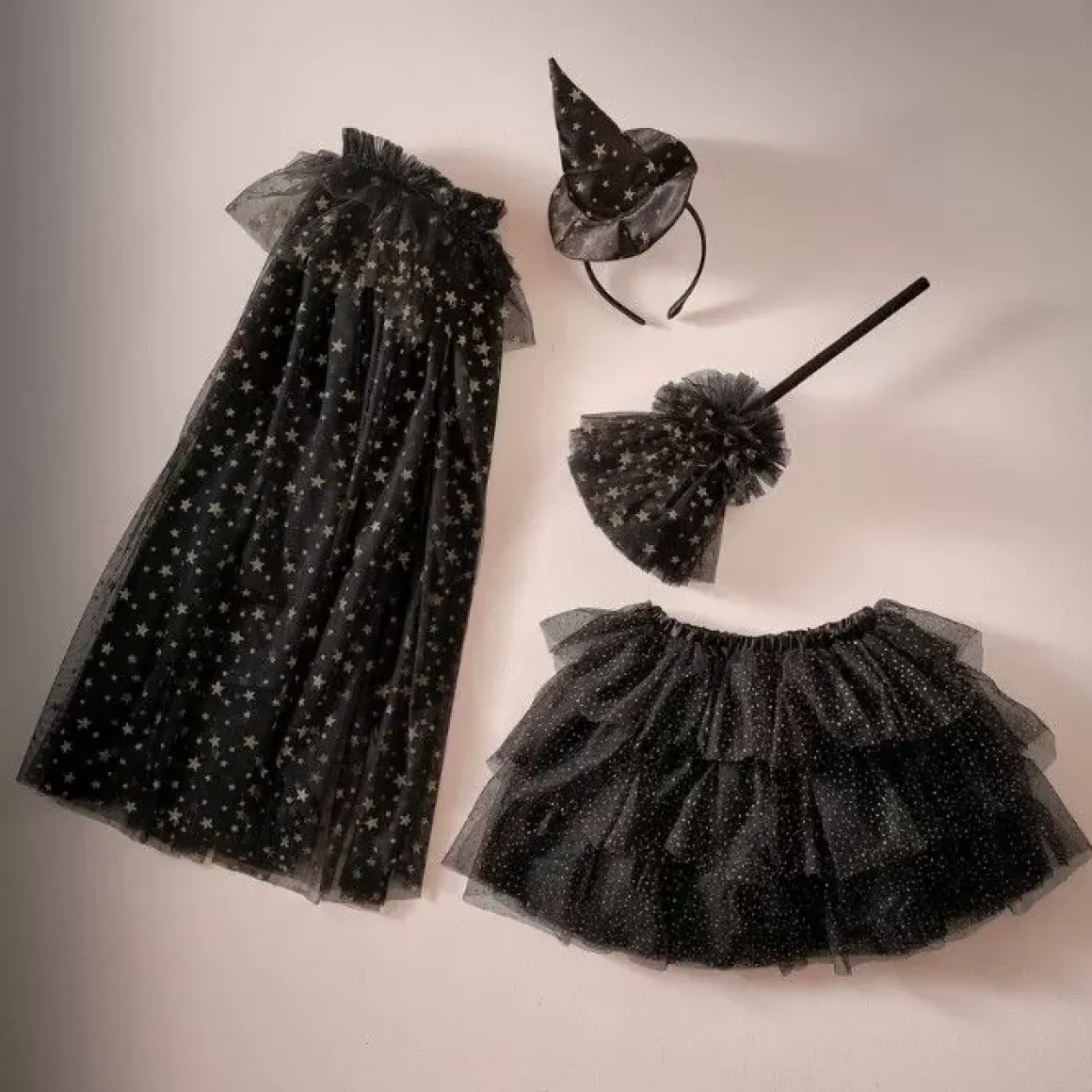 Halloween Tutu Zwart/Goud Ginger Ray