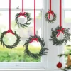 Hangdecoratie Kerstkransen Rustic Red Ginger Ray