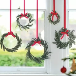 Hangdecoratie Kerstkransen Rustic Red Ginger Ray