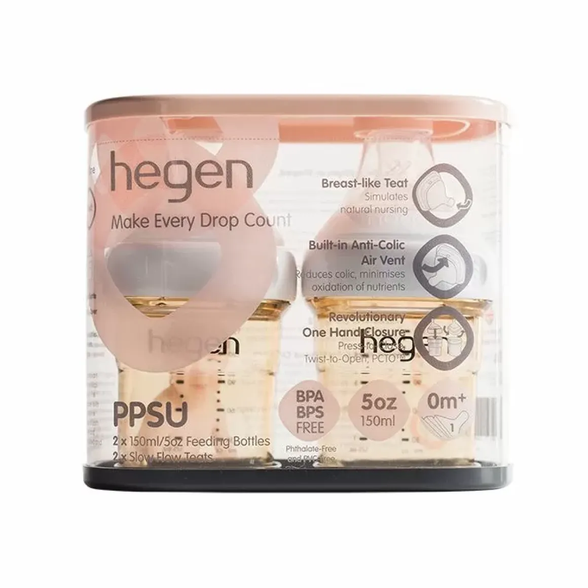 Hegen Babyflessen 150Ml (2St)