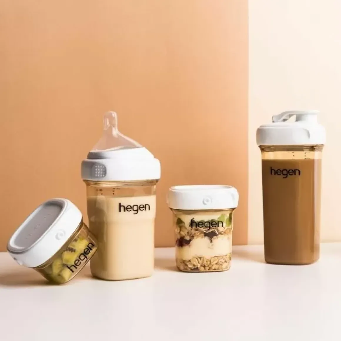 Hegen Halsring Roze En Dop