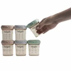 Hegen Opslagdeksel Moedermelk Grijs