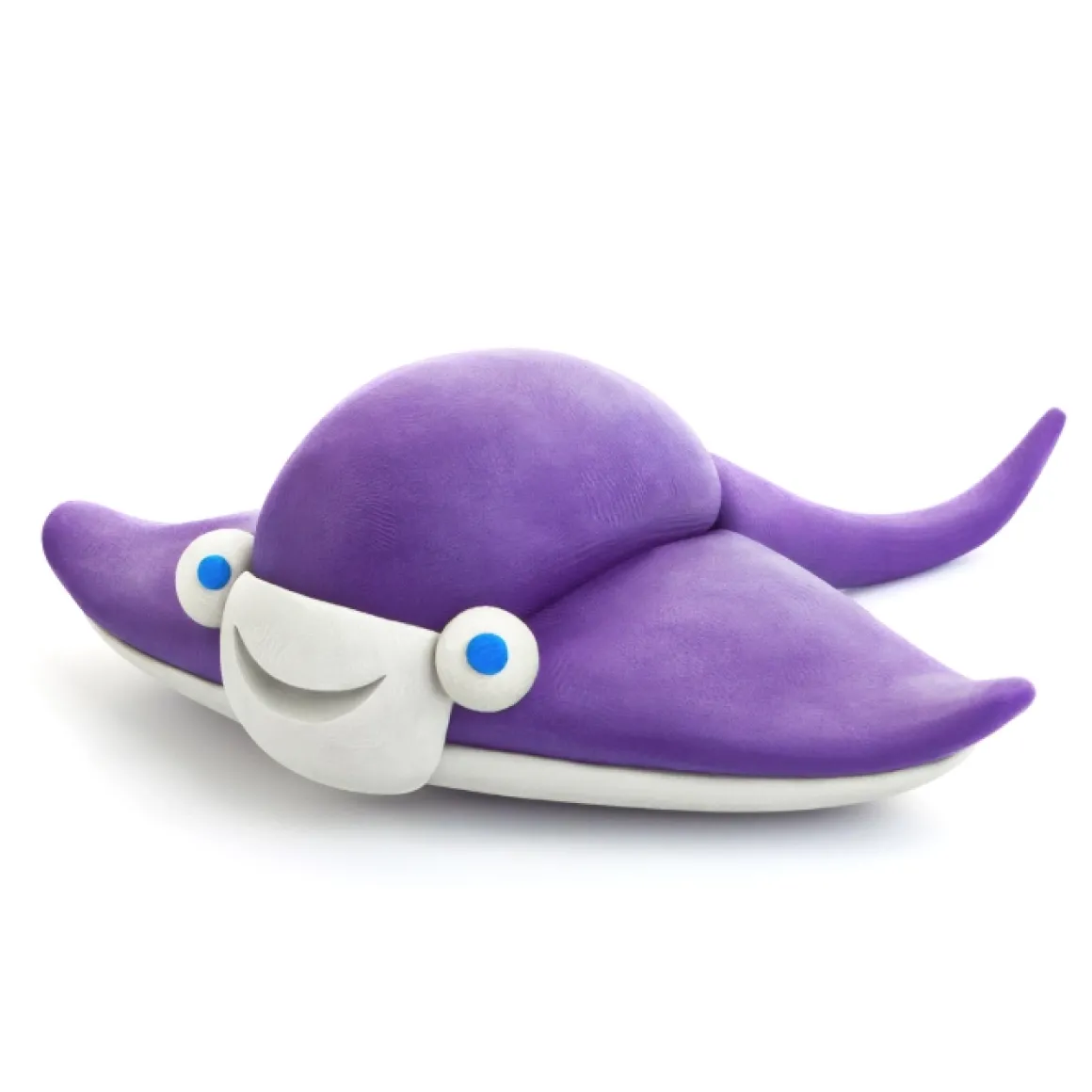 Hey Clay Boetseerklei Ocean Shark, Octopus, Stingray (6St)