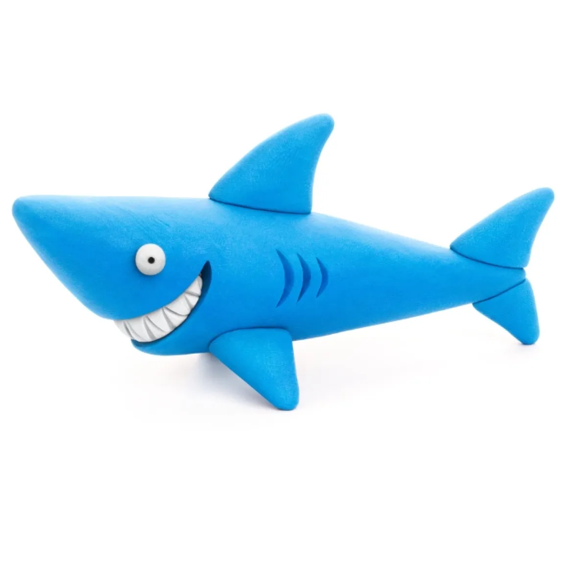 Hey Clay Boetseerklei Ocean Shark, Octopus, Stingray (6St)