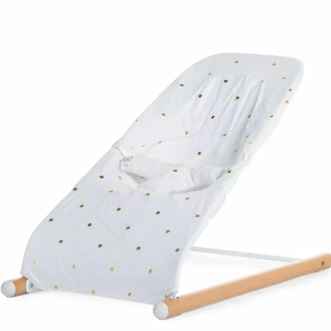 Hoes Wipstoel Evolux Gold Dots Childhome