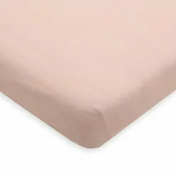 Hoeslaken Ledikant Jersey Pale Pink Jollein