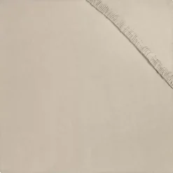 Hoeslaken Ledikant Jersey Nougat Jollein