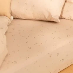 Hoeslaken Meegroeibed Tibet Willow Dune 70X140 Nobodinoz