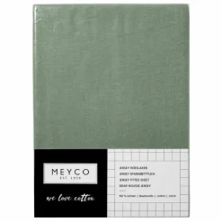 Hoeslaken Wieg Jersey Forest Green (40X80Cm) Meyco