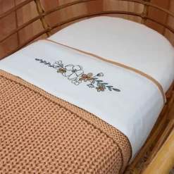 Hoeslaken Wieg Jersey Wit Meyco