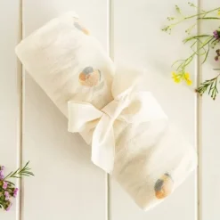 Hoeslaken Wieg Melody Blossom (40X80Cm) Nobodinoz