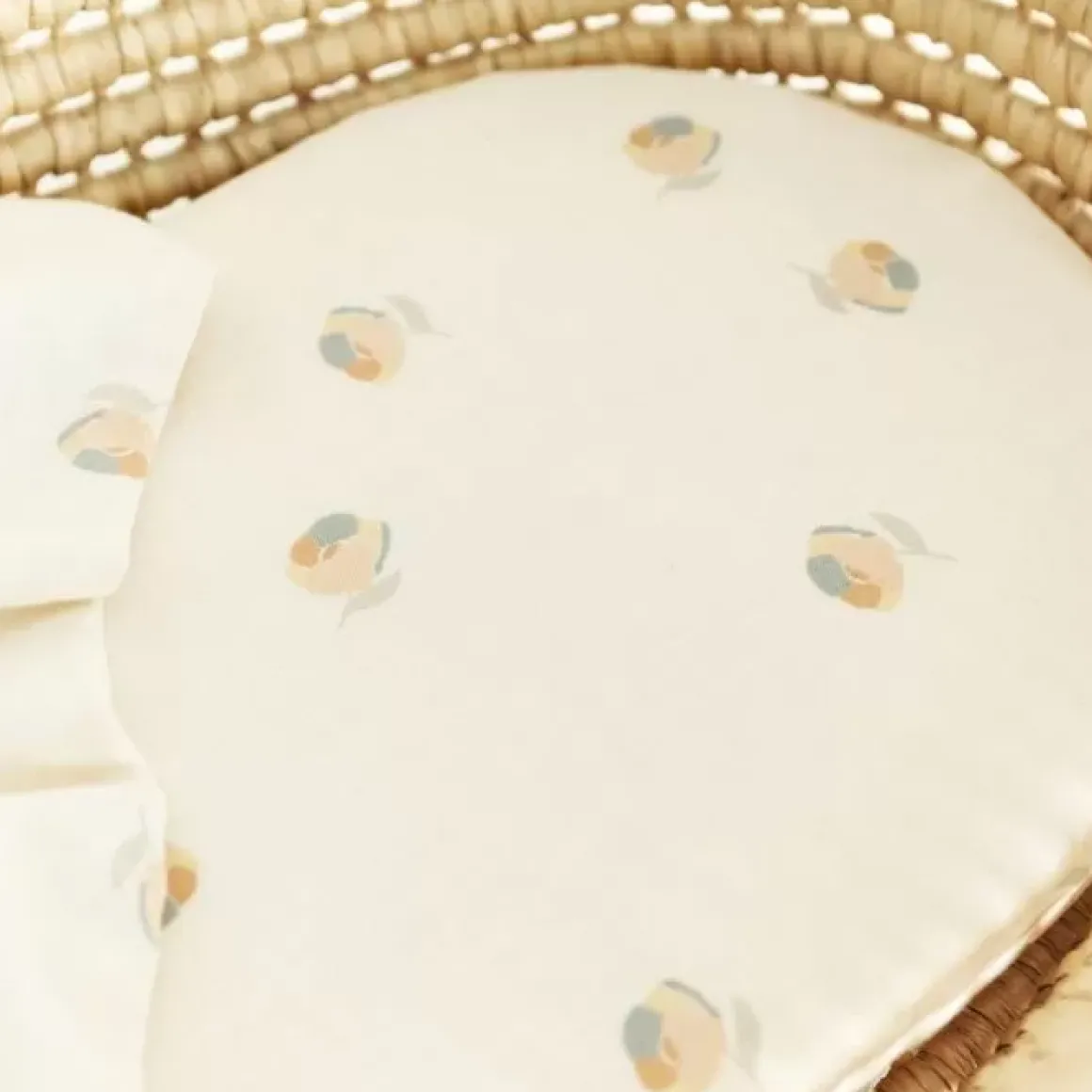 Hoeslaken Wieg Melody Blossom (40X80Cm) Nobodinoz