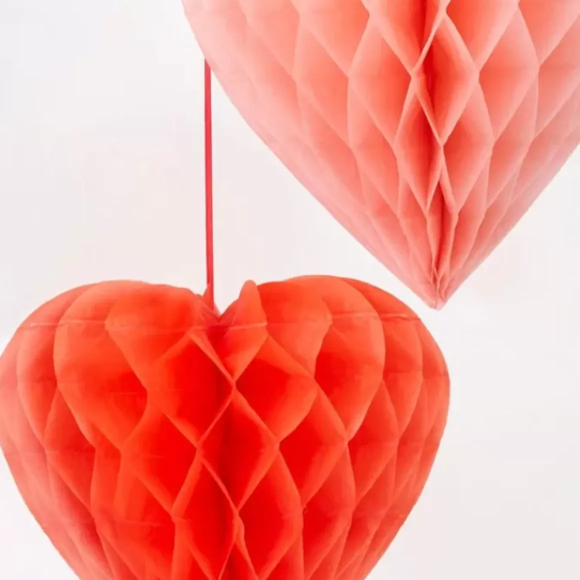 Honeycombs Valentine Heart (6St) Meri Meri