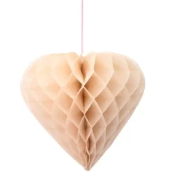 Honeycombs Valentine Heart (6St) Meri Meri