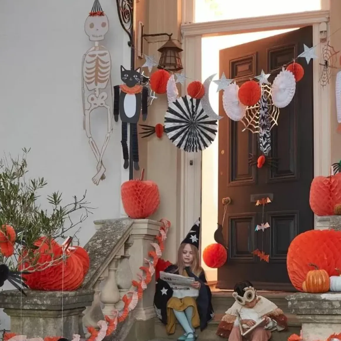 Honeycombs Vintage Halloween (3St) Meri Meri